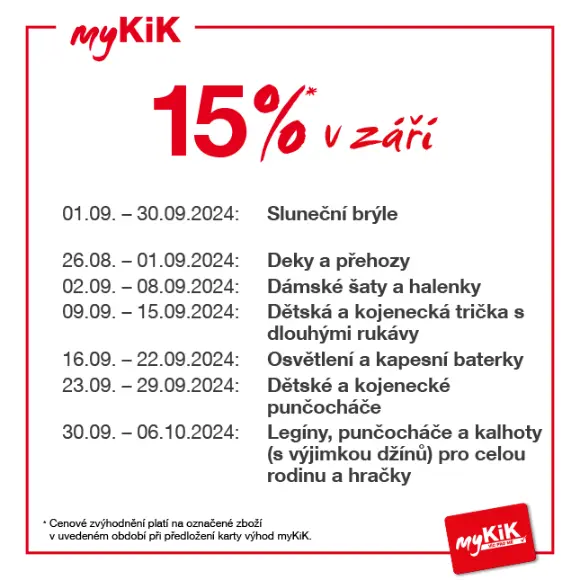 KARTA myKiK ADVANTAGE CARD: VÍCE PRO MĚ ✓